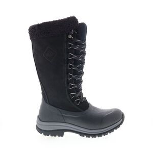 Original Muck Womens Arctic Apres Lace Tall Black Boots (NWT)